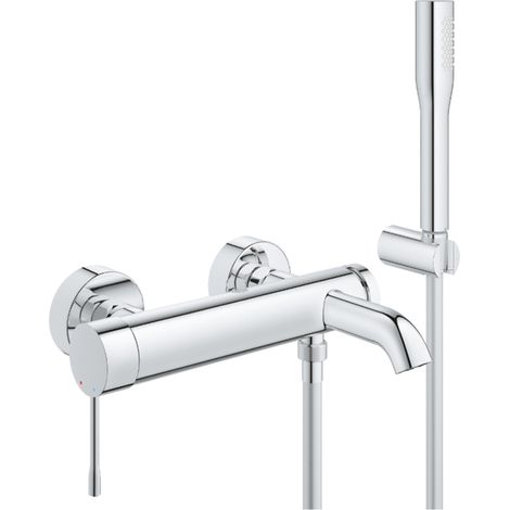 Grohe 33628001 Essence Single-lever bath/shower mixer 1/2" (1/3)