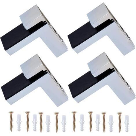 Stück Wandhalterungen für Glas-/Holzregale mit einer Dicke von 5 bis 30 mm (1/5)