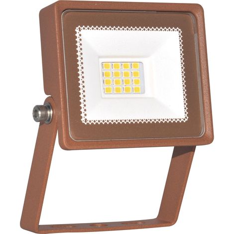 MICHELLE Proj. Ext. IP65 IK07 corten 110° LED intégrée 5W 3000K ARIC 51873 (1/5)