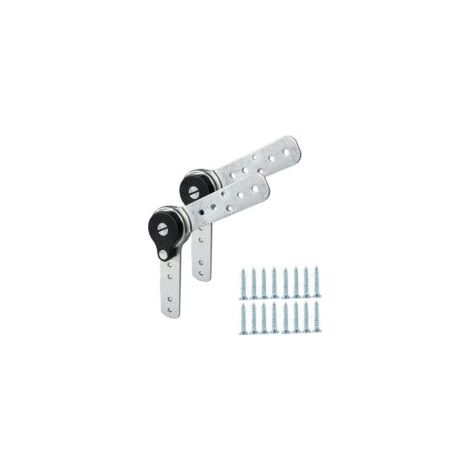 bisagras de ángulo regulable con retorno automático, ajustables de 90° a 180°, para sofá, cama, armario - Crezuo (1/4)