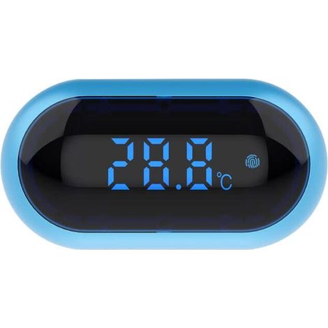 Thermomètre Aquarium,Thermomètre à l'eau Numérique pour Aquarium,LED Display Thermomètre pour Aquarium,Terrarium et Vivarium