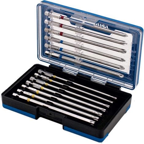 HM Müllner Bit Set PZ/PH/TX Bits-Box - 13-teilig - 5013S - farblich markiert