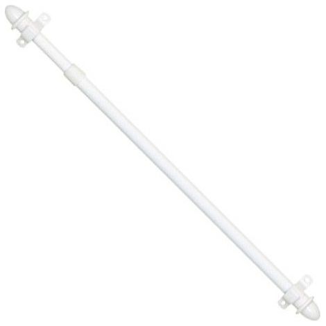 Supporto rotondo allungabile per veli 12/123-219 bianco