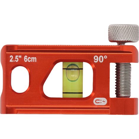 Règle de niveau magnétique compacte en aluminium moulé massif 2,5 pouces, précise, pour plomberie et travaux électriques (1/5)