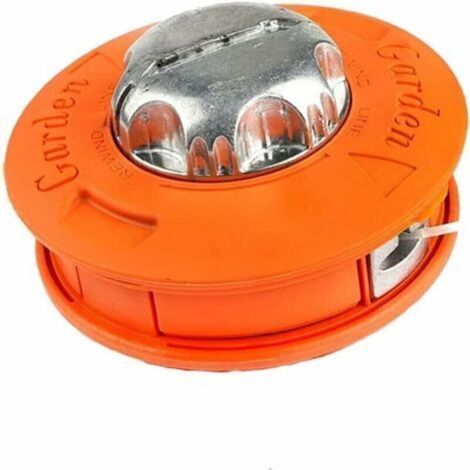 Bobine fil tête débroussailleuse universelle M10 x 1,25 – Filetage à gauche – Compatible avec lignes jusqu'à 3 mm – Pour grandes surfaces d'herbe (1/4)