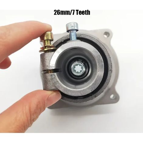 Carter d'embrayage cannelé (26 mm 7T) pour débroussailleuse Honda, coupe-bordures universel, pièces détachées pour outils de jardin (1/5)
