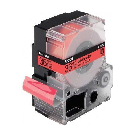 EPSON Cinta color pastel - LC7RBP9 negro/rojo pastel 36/9