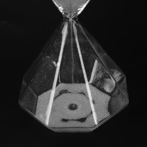 15-Minuten-Sanduhr in Diamantform, Schreibtischdekoration, Geburtstagsgeschenk (1/5)