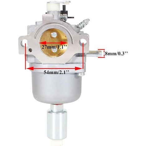Carburateur D105 D110 pour tracteur tondeuse John Deere LA115 LA105 LA110 D100 LA125 697203 JS40 L1742 1742HS S17 avec moteur Nikki 17 CV, 19 CV et 21 CV 69720 3 594593
