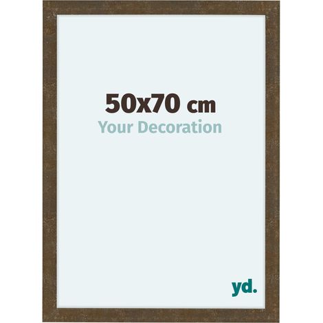 yd. - Cadre photo 50x70 - Or Antique - MDF - Como (1/5)