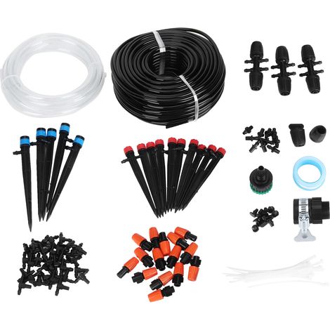 Kit di irrigazione a goccia – microirrigazione automatica per piante – sistema da giardino