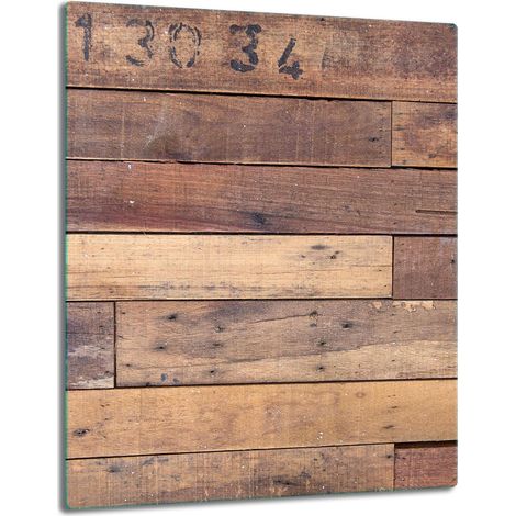 PIASTRA DI PROTEZIONE IN VETRO PER PIANO COTTURA A INDUZIONE 40x52 LEGNO (1/5)