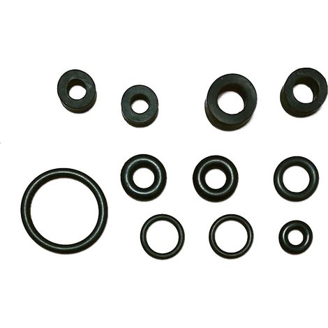 Wicked Seals Kraftstofffilter-Ablauf-Viton-Ventildichtungsset mit Vibra-Locs – 1998–2003 für 7,3 l wie AP0007, kompatibel mit Ford Powerstroke Motoren