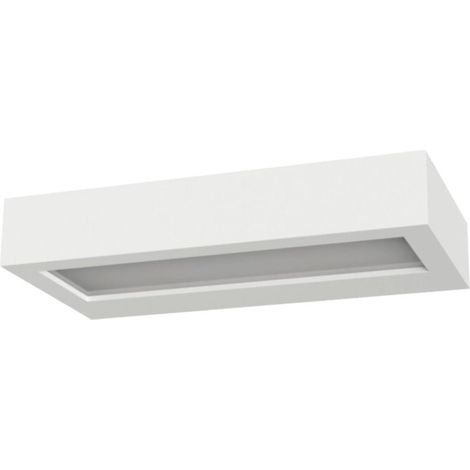Applique gesso lampadari bartalini oton g9 led verniciabile moderno biemissione