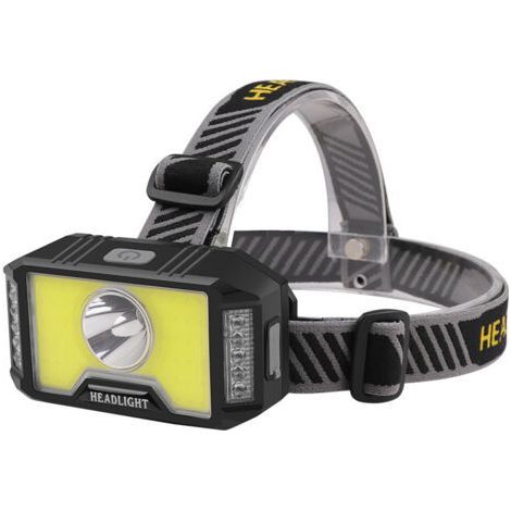 Rechargeable Headlamp Led Lenser Head Torch Super Bright COB Projector 5 Modes 45° Adjustable Headlight IPX4 (1/5)