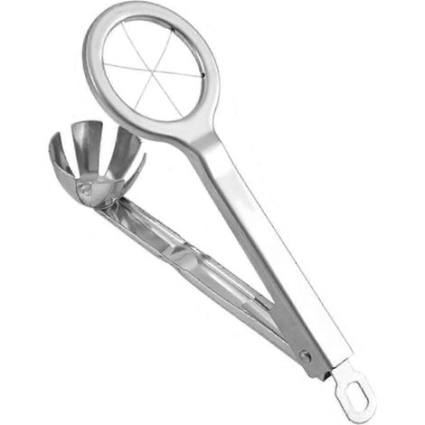 Eierschneider, Obstschneider, manueller Küchenhelfer aus Edelstahl, Eierschneider, Obstschneider für weiches Obst, zum Kochen von Kiwis und Bananen (1/5)