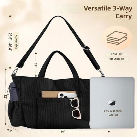 sac sport voyage ni sacs sport avec compartiments séparés pour affaires sèches et humides, grand sac (1/5)