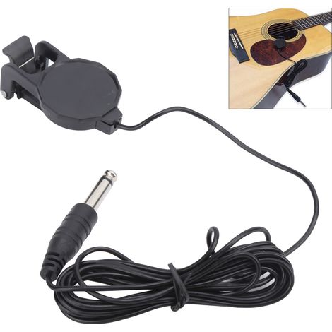 Microphone Piezo pour Violon Guitare Acoustique Ukulele Capteur Sonore Accessoire (1/5)