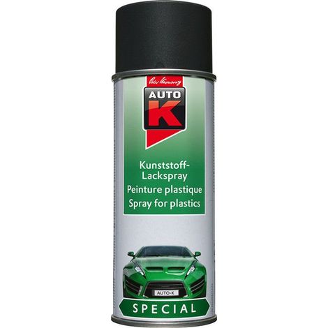 Peinture spécial plastique anthracite Auto-K 400ml