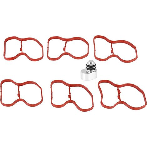Kit de Suppression Clapets D'admission Kit de fiche de volet de Tourbillon, pour N57 N57S E90 E91 E92 E93 F07 F10 Kit de Suppression de Volets de fiche de volet en Caoutchouc de Tourbillon (1/5)