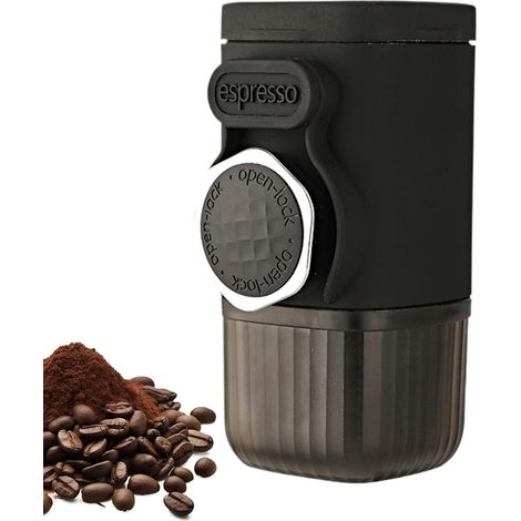 Cafetière Portable Machine à Café de Voyage - Moulin à Café (1/5)