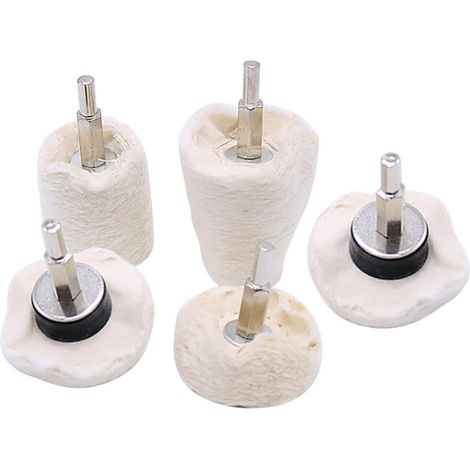 Conical Polishing Disc for Mirror Polishing with Handle for