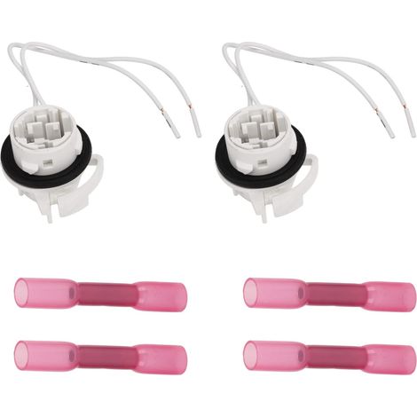 Douille en Queue de Cochon pour Faisceau de Câbles, pour Clignotants, Feux de Freinage, Feux de Recul, Compatible avec les Ampoules LS94 3157 4157 4114, 19258649, Compatible avec