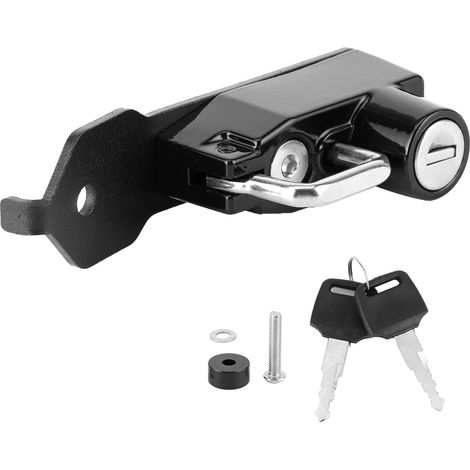 Antivol casque sécurité antivol avec 2 clés compatible pièces moto Yamaha NMAX125/NMAX155 (1/5)