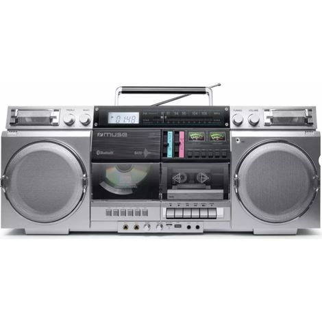 radio CD portatile grigia - M-380GBS - Muse