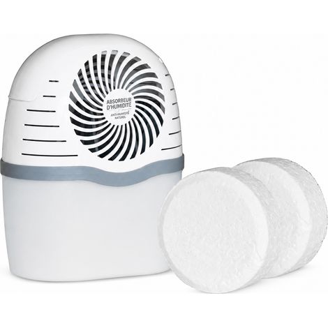 Déshumidificateur d'air réutilisable compact MD817B avec cartouche absorbante pour maison et pièces multiples 500 g – Livraison gratuite (1/5)