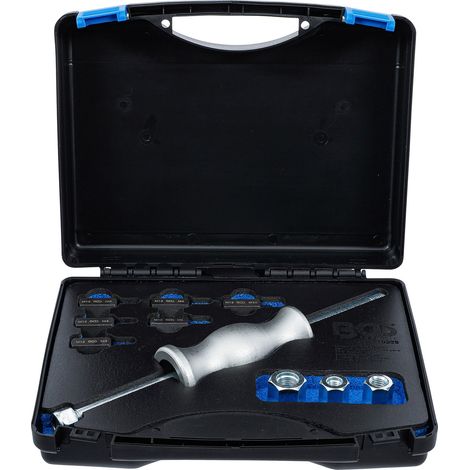 BGS Gleithammer-Satz mit Gewinde-Adaptern 12tlg. - 70325