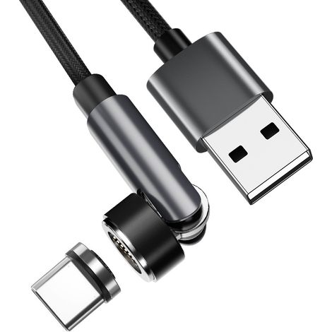 Câble de charge USB-C magnétique 3A 2 m (1/5)