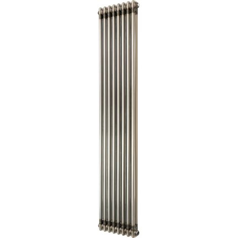 Traditional 2 Column Radiator - 1800 x 380mm - Raw Metal (1/5)