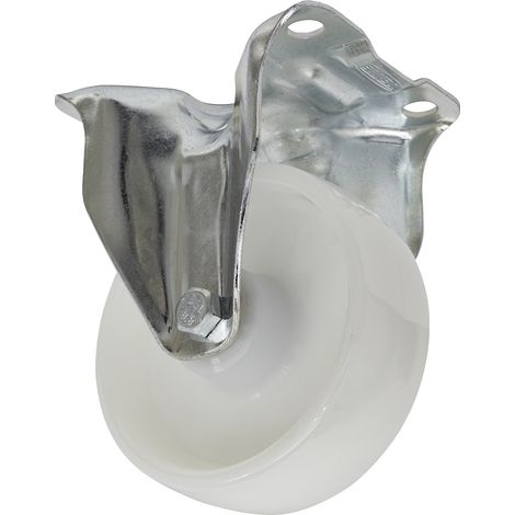 Sealey 100mm Castor Wheel with Fixed Plate SCW4100FP