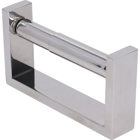 Porte-papier toilette rétractable en acier inoxydable résistant à l'usure, accessoire de salle de bain (1/5)