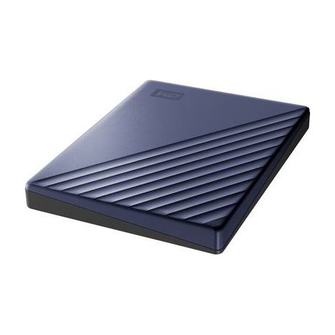 Western Digital WDBC3C0020BBL-WESN disque dur externe 2 To USB Type-C 3.2 Gen 1 (3.1 Gen 1) Noir, Bleu (1/3)
