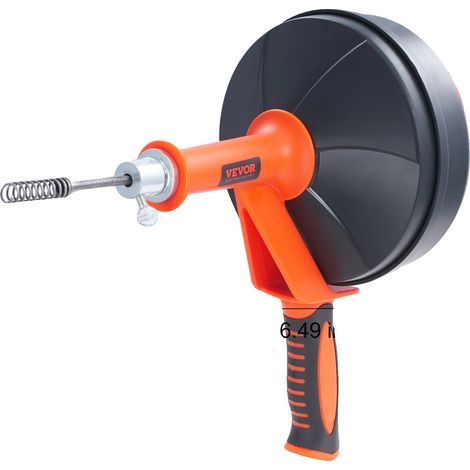 Hurón, cable de 7,6 metros, compatible con taladro, fuente de alimentación manual (1/2)