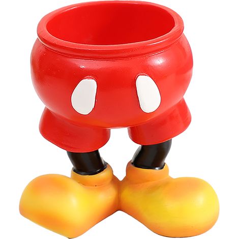 Lot succulent mignon animal cartoon résine pot plante fleur décoration maison jardin bureau Type B (1/5)