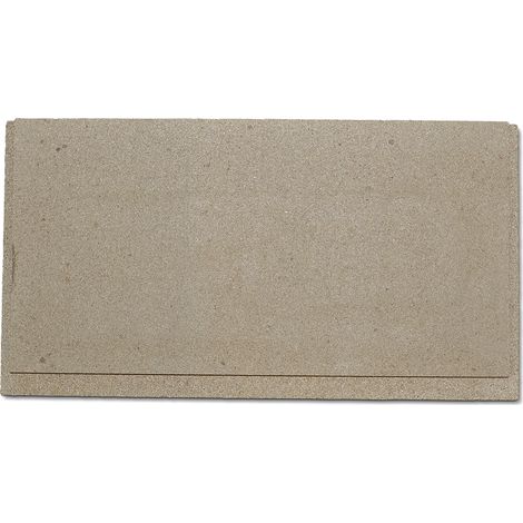 Déflecteur pour poêles à cheminée Allegro de Koppe - vermiculite - dimensions d'encastrement parfaitement adaptées (1/3)