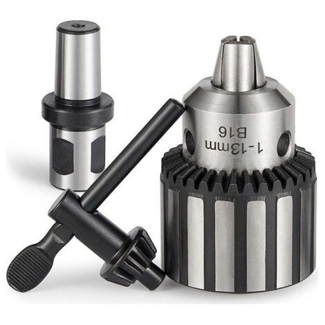 Mandrin perceuse magnétique 1/2" (1-13mm) avec adaptateur tige Weldon 3/4" (1/5)
