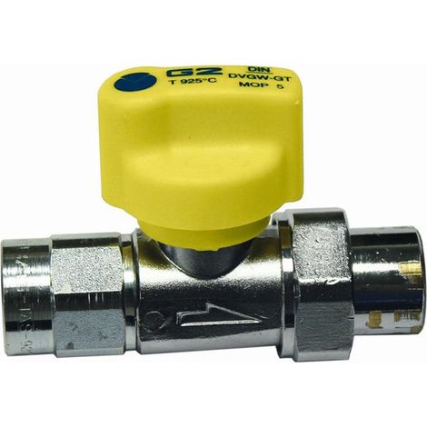 Vanne à boisseau sphérique ecoGAS avec TAS DN 15 MHG
