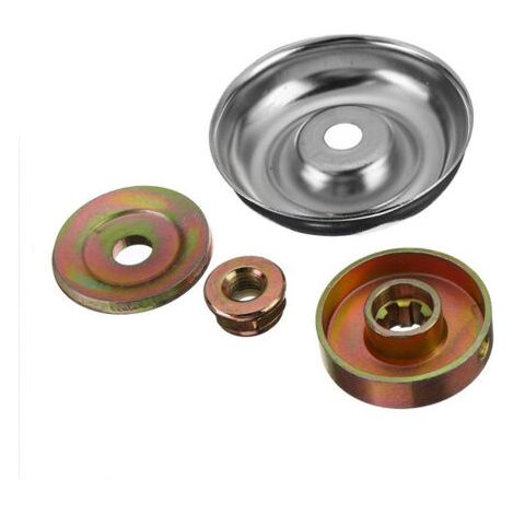Lot de 4 adaptateurs pour tondeuse + kit d'entretien : plaques de fixation et adaptateurs de lame universels (1/5)