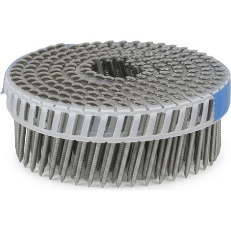 Clou annelé tête bombée 16° en rouleau - Inox 304 - 2,3 x 55 mm - BTE 9000 - SENCO - ES22AGBH (1/2)