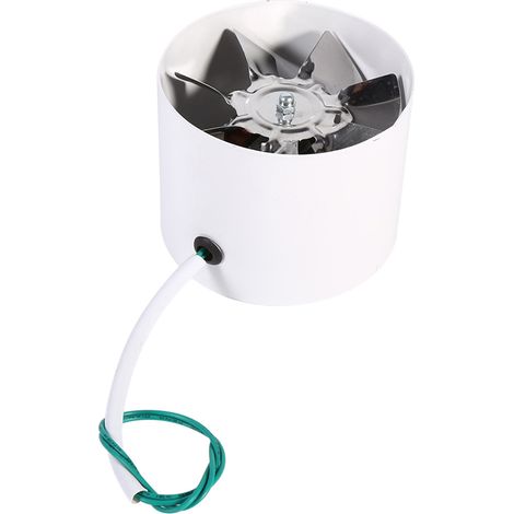 Ventilateur d'extraction en ligne pour conduit d'évacuation, ventilation intérieure, refroidissement, pales en acier, 220 V, 20 W (1/5)