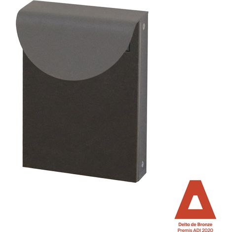 Baliza exterior DION LED SMD 8,50 W 558 lm 3000 K CRI80 IP65 120° 250 mm Neolith Nero Zimbabwe (1/5)