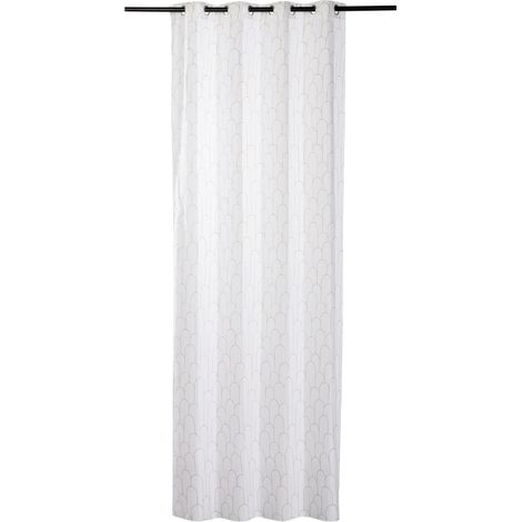 Hera Leinenvorhang Geometrische Formen 140x270 cm (1/5)