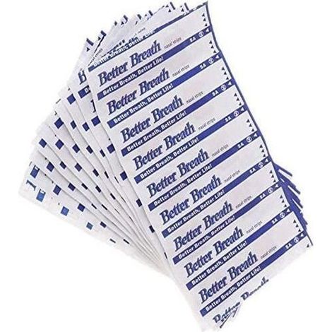 Bandelettes Nasales,100 Pcs Taille M Moyenne,Better Breath,Anti Ronflement,Bandes Nasales,Patch Nez,Sport (1/4)