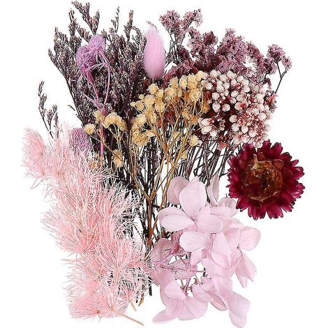 1 paquet de vraies fleurs séchées