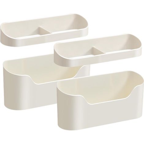 2-teiliges Schirmhalter-Set zur Wandmontage, Schirmständer zur Wandmontage, Aufbewahrungsregal für lange und kurze Schirme, geeignet für Büros, Wohnzimmer, Flure