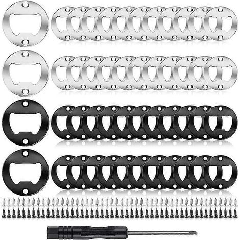 Kit d'inserts pour ouvre-bouteille rond à monter soi-même (1/4)